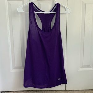 Purple Under Armour Tank Top